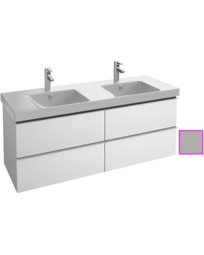 Тумба серый титан глянец 136,6 см Jacob Delafon Odeon Up EB997-N21