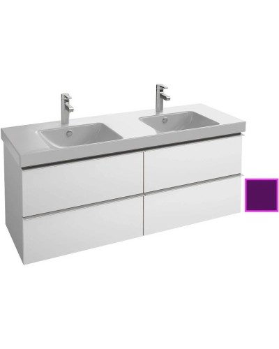 Тумба сливовый глянец 136,6 см Jacob Delafon Odeon Up EB997-F26