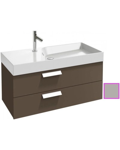 Тумба серый титан глянец 99,5 см Jacob Delafon Rythmik EB1304-N21