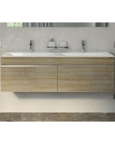 Тумба под раковину Velvex Pulsus 140 tpPUL.140-25 Дуб сонома