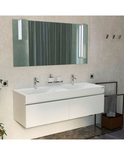 Тумба под раковину Velvex Pulsus 140 tpPUL.140-21 Белая