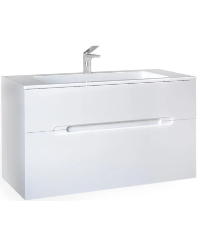 Тумба белый 96,6 см Jorno Modul Mol.01.97/P/W