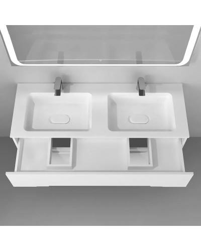 Тумба белый 121,6 см Jorno Modul Mol.01.122/P/W