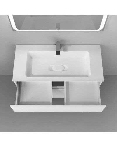 Тумба белый 96,6 см Jorno Modul Mol.01.97/P/W