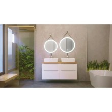 Тумба белый глянец 120 см Jorno Wood Wood.01.60/P/W + Wood.01.60/P/W + Wood.06.120/LW