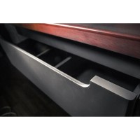 Тумба серый матовый 80 см Jorno Wood Wood.01.80/P/GR + Wood.06.80/DW