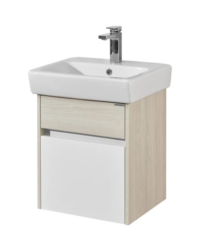 Тумба белый глянец/ясень фабрик 44,5 см Акватон Верди 1A195901VDAV0