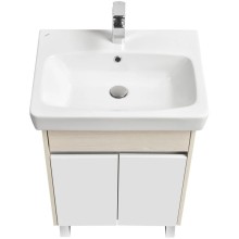 Тумба белый глянец/ясень фабрик 54 см Акватон Верди 1A207701VDAV0