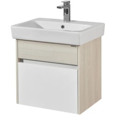 Тумба белый глянец/ясень фабрик 54 см Акватон Верди 1A206701VDAV0