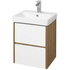 Тумба белый глянец/дуб рустикальный 43,2 см Акватон Сканди 1A251601SDZ90