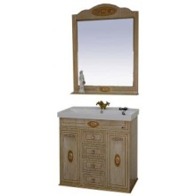 Roma - 75 Тумба с 4 ящ. ясень патина