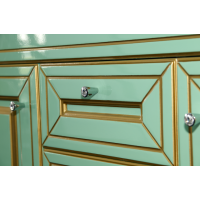 Vena - 75 Тумба с 3 ящ.салатовая/ патина