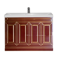 Vena -120 Тумба прямая бордо патина