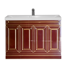 Vena -120 Тумба прямая бордо патина