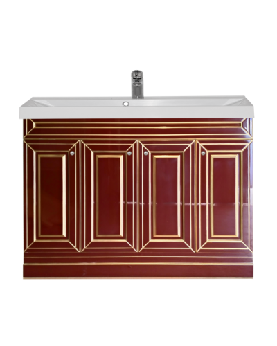 Vena -120 Тумба прямая бордо патина