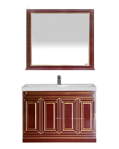 Vena -120 Тумба прямая бордо патина