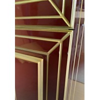 Vena -120 Тумба прямая бордо патина