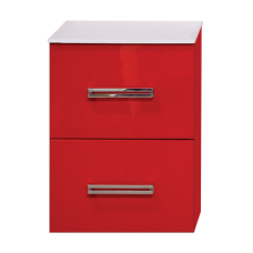 Атланта - 38 тумба подвесная  2ящ. BL - 08G алый мак