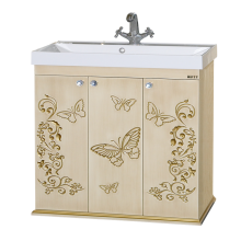 Бабочка - 90 Тумба прямая бежевая патина