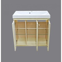 Бабочка - 90 Тумба прямая бежевая патина