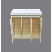 Бабочка - 90 Тумба прямая бежевая патина