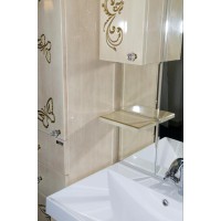 Бабочка - 90 Тумба прямая бежевая патина