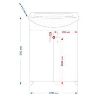 Балтика - 60 Тумба прямая