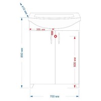 Балтика - 70 Тумба прямая