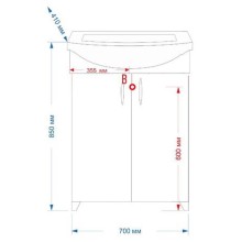 Балтика - 70 Тумба прямая