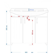Балтика - 80 Тумба прямая