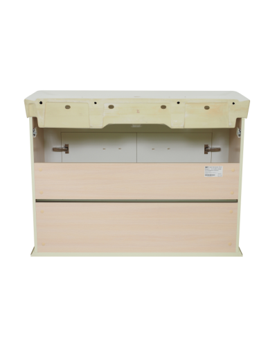 Барокко -120 Тумба прямая бежевая патина