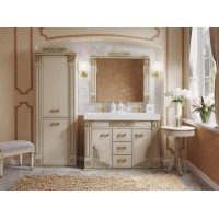 Барокко -120 Тумба с 3 ящ бежевая патина