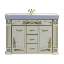 Барокко -120 Тумба с 3 ящ бежевая патина