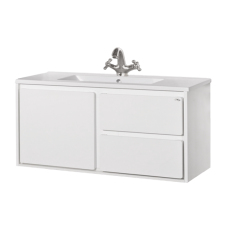 Барселона -105 Тумба подвесная с 3 ящ. белая эмаль