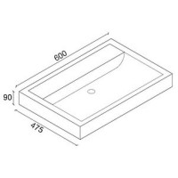 Венера - 60 Тумба с 2 ящ. белая