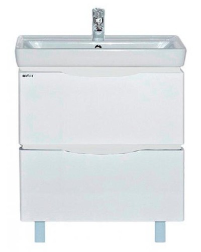 Венера - 80 Тумба с 2 ящ. белая