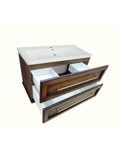 Винтаж -100 Тумба подвесная с 2 ящ. дуб