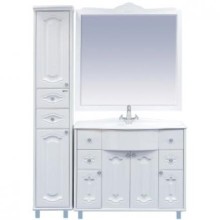 Грация -100 Тумба с 4 ящ.белая