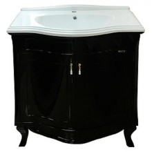 Дайна - 85 Тумба прямая чёрная