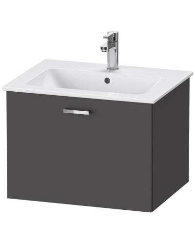 Тумба графит матовый 60 см Duravit XBase XB603004949