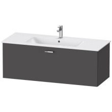 Тумба графит матовый 120 см Duravit XBase XB603304949
