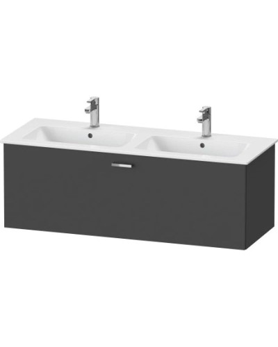 Тумба графит матовый 127,5 см Duravit XBase XB603404949