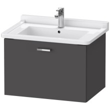 Тумба графит матовый 65 см Duravit XBase XB603504949