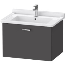 Тумба графит матовый 65 см Duravit XBase XB603504949