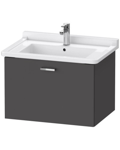 Тумба графит матовый 65 см Duravit XBase XB603504949