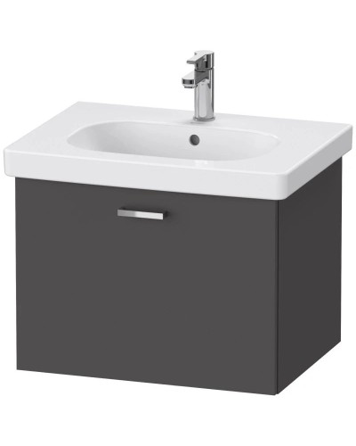 Тумба графит матовый 60 см Duravit XBase XB607004949
