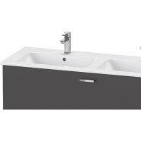 Тумба графит матовый 127,5 см Duravit XBase XB603404949