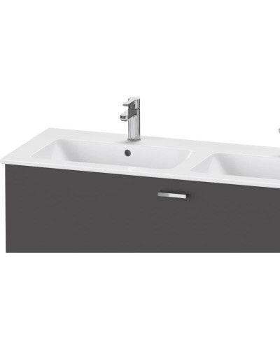 Тумба графит матовый 127,5 см Duravit XBase XB603404949