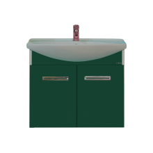 Джулия - 65 Тумба подвесная зеленая