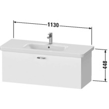 Тумба каштан 113 см Duravit XBase XB607805353